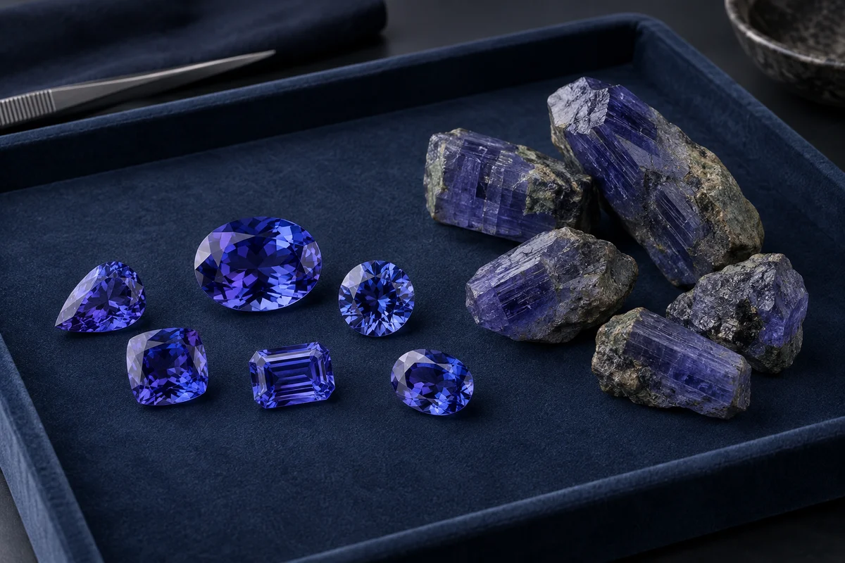 Illustration — Tanzanite